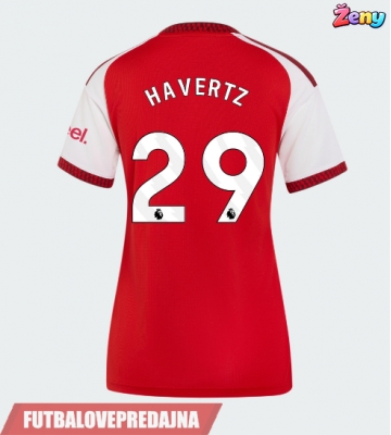 Lacne Ženy Futbalové dres Arsenal Kai Havertz #29 2026-27 Krátky Rukáv - Domáci